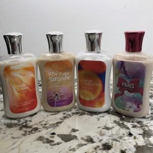 Bath and body works body lotions